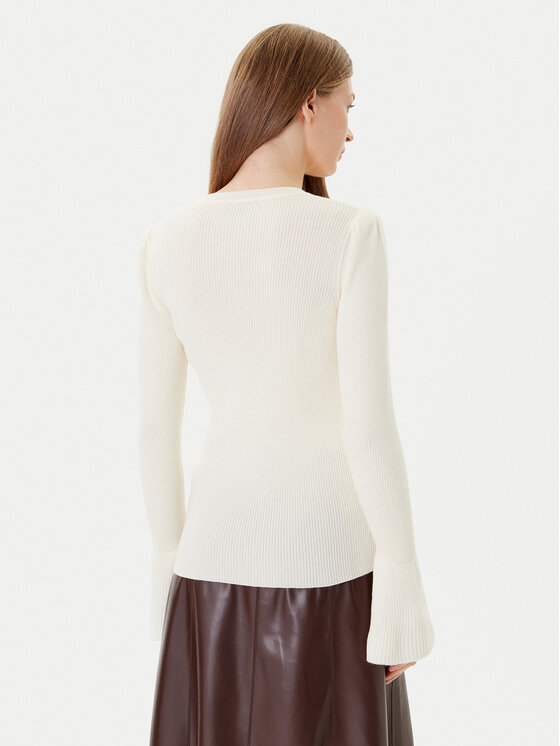 Luisa Spagnoli Luisa Spagnoli Kampsun Margarita 100114 Beež Regular Fit