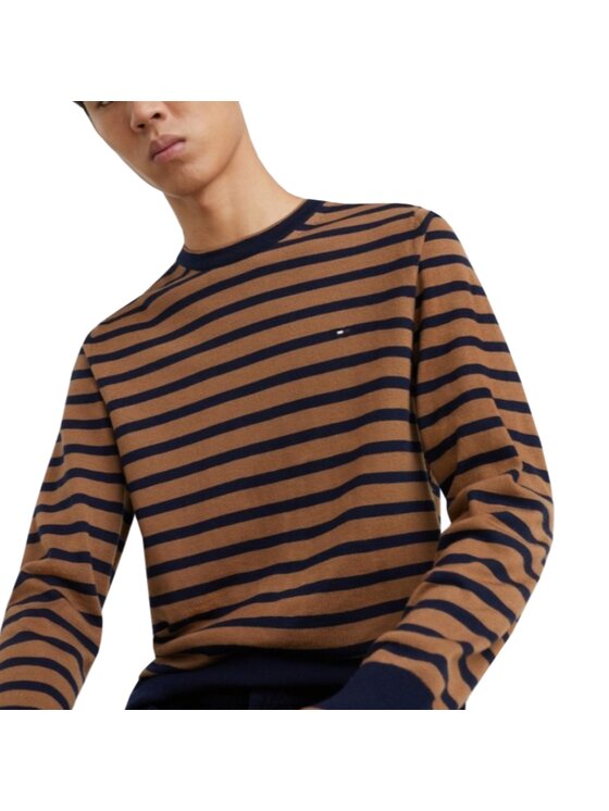 Tommy Hilfiger Tommy Hilfiger Sweter FINE GAUGE Kolorowy Regular Fit