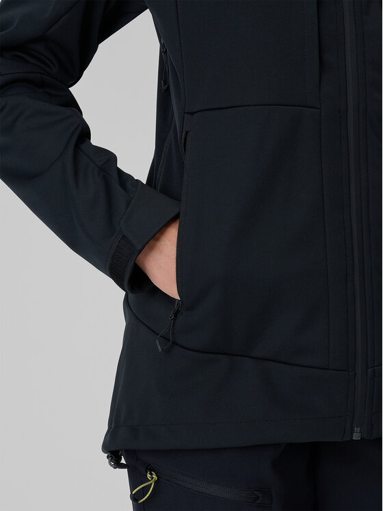 4F 4F Kurtka outdoor TACTICAL LINE Czarny Regular Fit