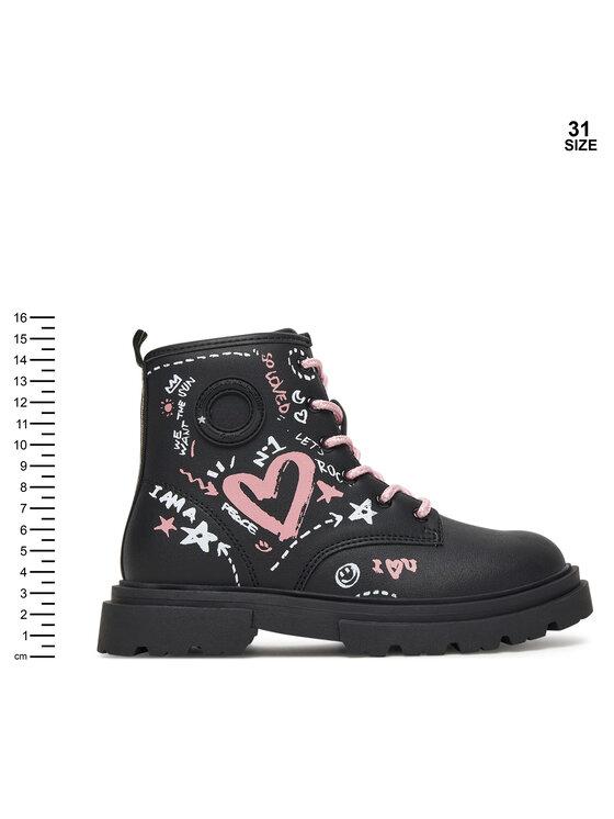 Primigi Primigi Schnürstiefeletten AVANT-8977022 Schwarz