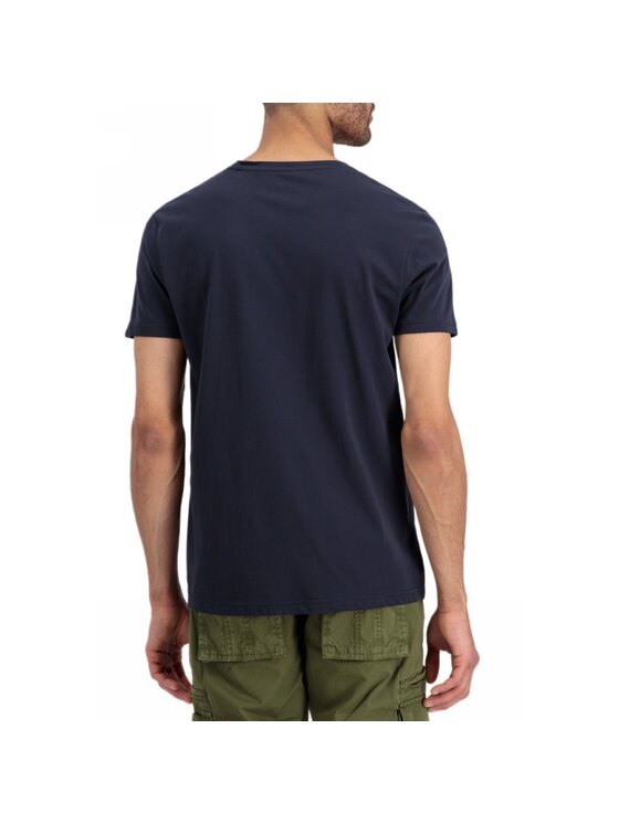 Alpha Industries Alpha Industries Súprava tričiek AI.106524-641-XL Tmavomodrá Basic Fit