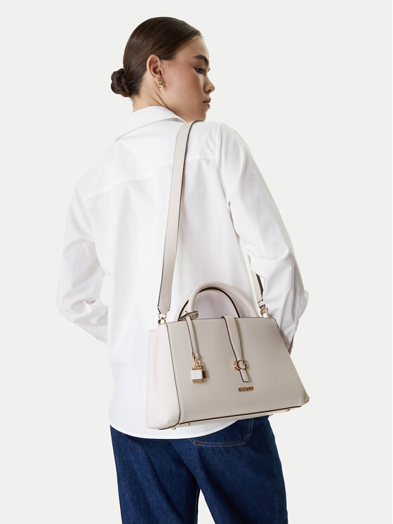 Guess Guess Дамска чанта Carrie HWVG98 96060 Екрю