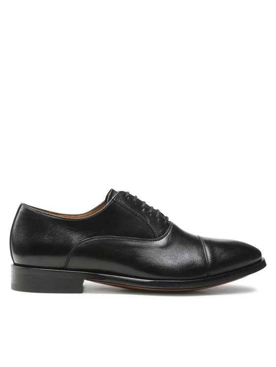 Pantofi Lord Premium Oxford 5500 Black L01