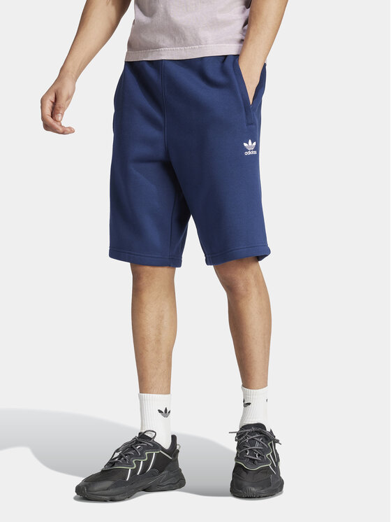 adidas Športne kratke hlače adicolor Trefoil IR6850 Mornarsko modra Regular Fit