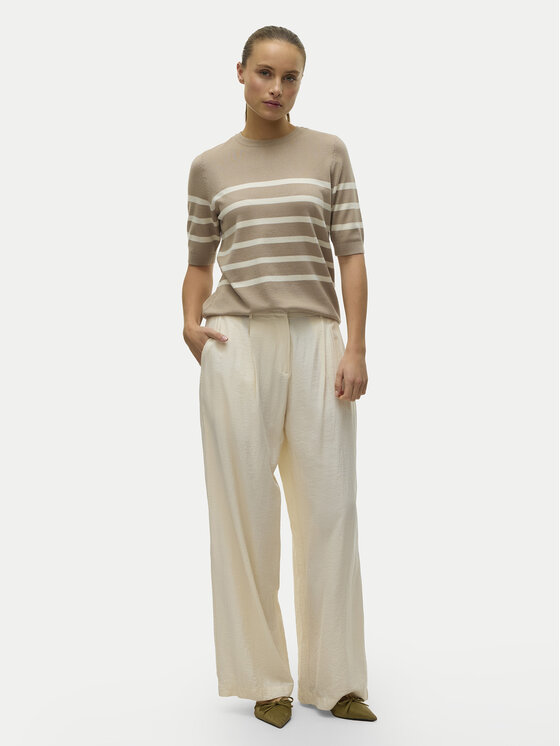 Vero Moda Vero Moda Kampsun Saba 10306829 Beež Regular Fit