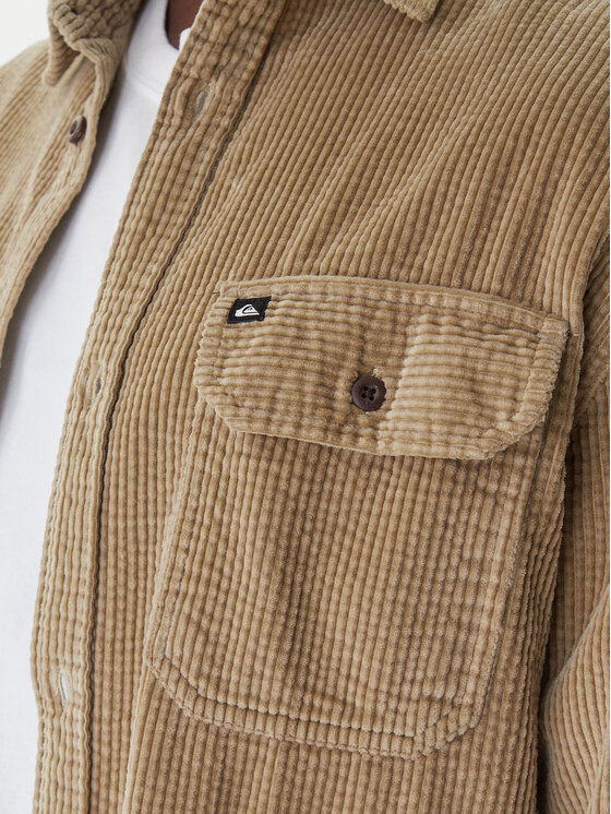 Quiksilver Quiksilver Camicia Venture Cold EQYWT04646 Beige Comfort Fit