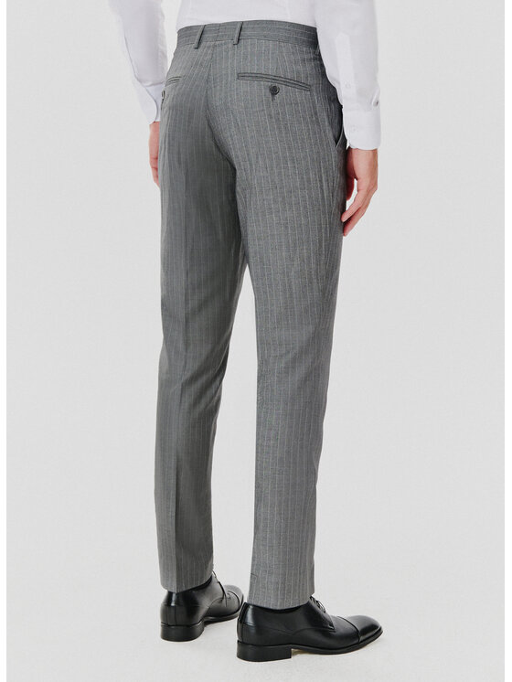 Pako Lorente Pako Lorente Garnitur P24WF-4G-004 Szary Slim Fit