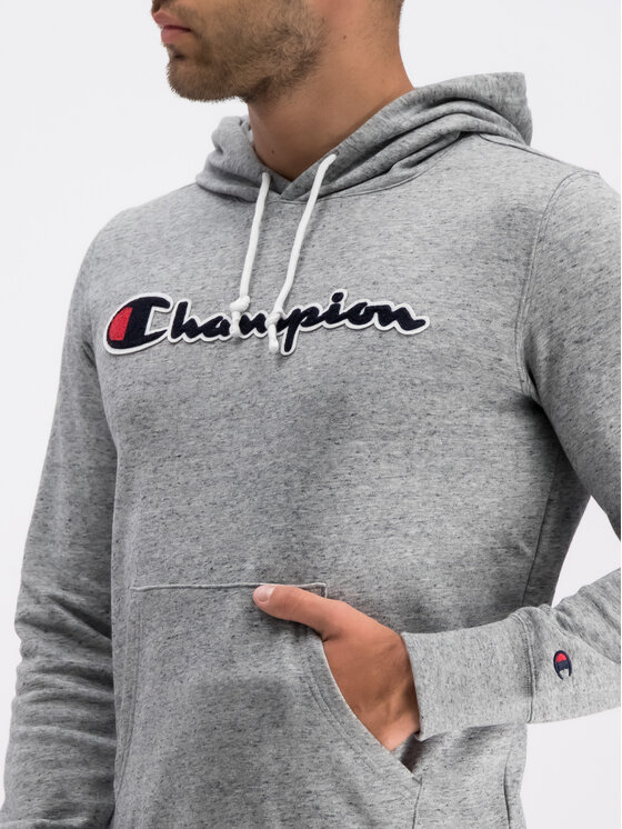 Champion Champion Bluză 212940 Gri Comfort Fit