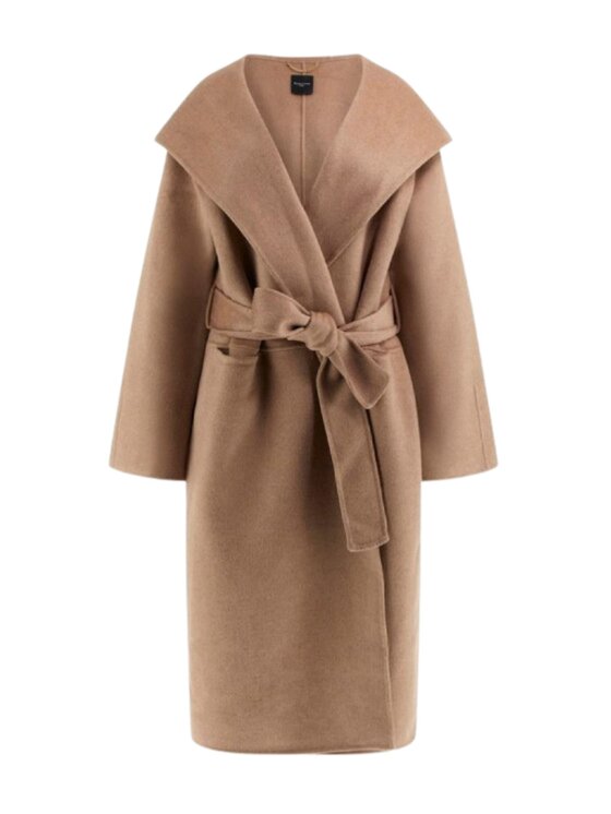 GUESS BY MARCIANO GUESS BY MARCIANO Cappotto Ella hooded belted coat Beige Regular Fit