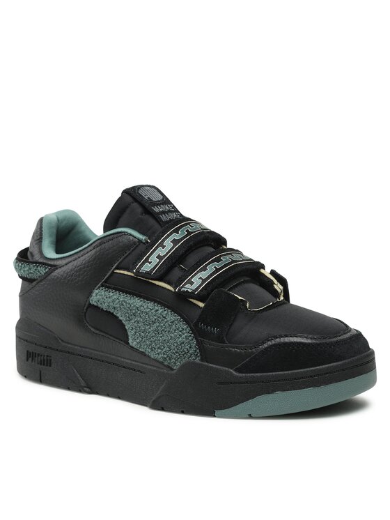 Scarpe puma outlet nere camoscio