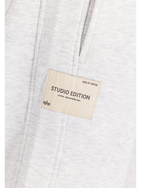 Alpha Industries Alpha Industries Joggery Studio Edition Jogger Szary Loose Fit