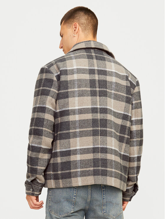 Jack&Jones Jack&Jones Μπουφάν μεταβατικό Russel 12259393 Μπεζ Relaxed Fit