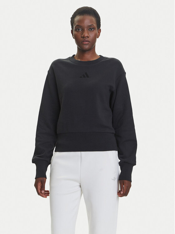 adidas adidas Mikina ALL SZN French Terry JJ1259 Černá Regular Fit