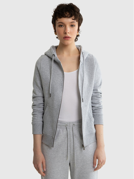 BIG STAR BIG STAR Bluza LAURISANA Szary Slim Fit