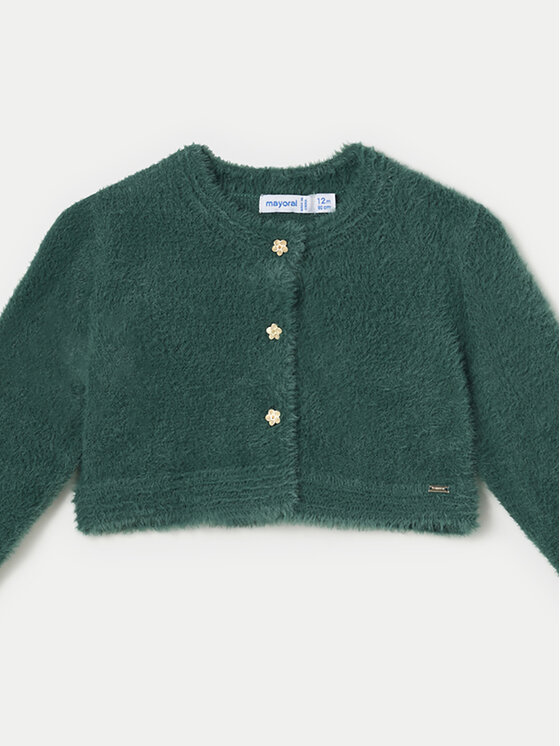 Mayoral Mayoral Kardigan 2325 Zielony Regular Fit