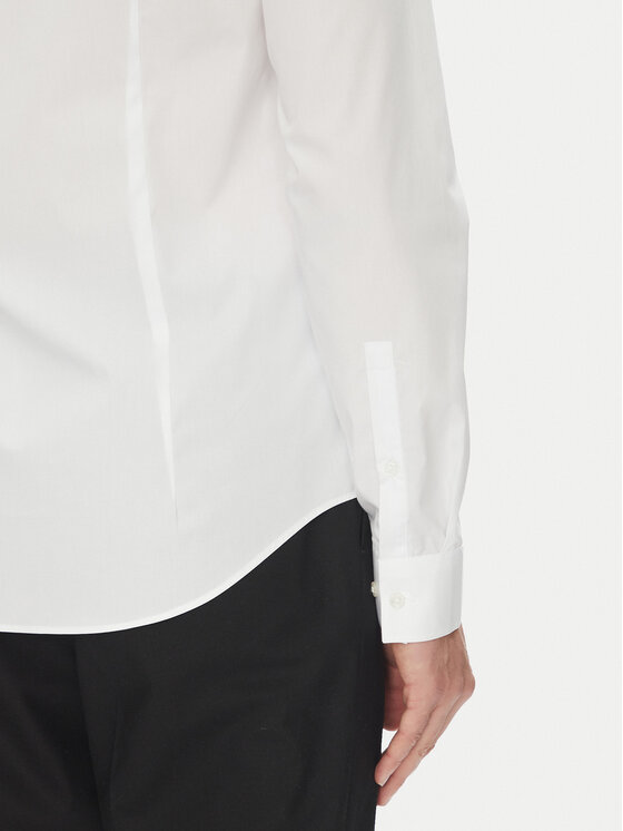 Calvin Klein Calvin Klein Koszula Essential LV019EU000 Biały Slim Fit