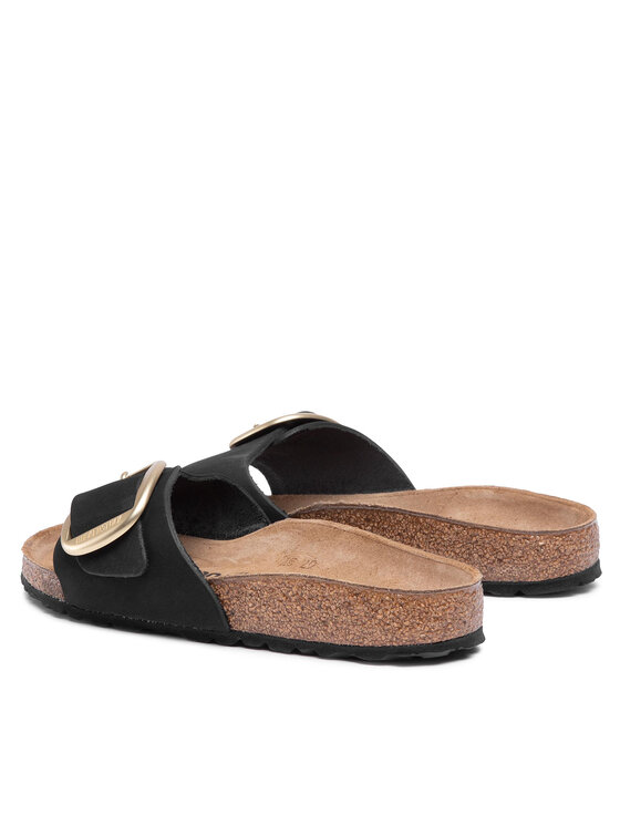 Birkenstock Birkenstock Шльопанці Madrid Big Buckle 1023373 Чорний