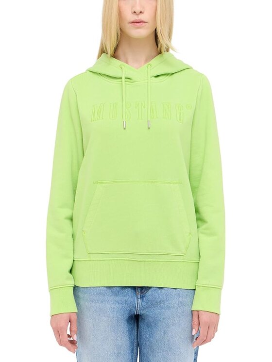Mustang Mustang Bluza Style Wichita Zielony Regular Fit