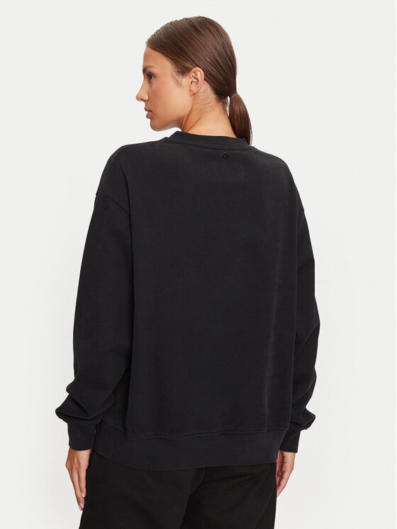REPLAY REPLAY Pulóver W3106C.000.22890CS Fekete Oversize