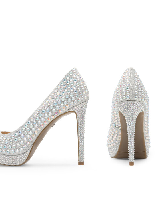Nine West Nine West Pantofi cu toc subțire MAIRA SY8020-9NW Argintiu