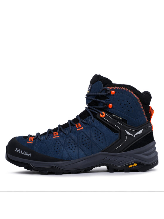 Salewa Salewa Trekkingi Ms Alp Trainer 2 Mid Gtx GORE-TEX 61382-8675 Granatowy