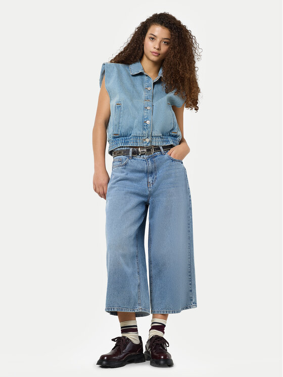 Noisy May Noisy May Szorty jeansowe Windie 27034082 Niebieski Relaxed Fit