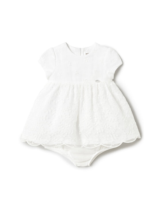 Mayoral Mayoral Vestito elegante 1862 Bianco Regular Fit