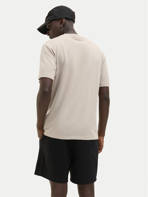 Jack & Jones Jack & Jones T-Shirt Fusion 12273120 Beżowy Regular Fit