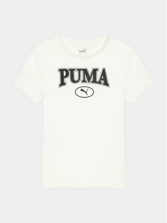 Puma Tričko Squad 676441 Écru Regular Fit