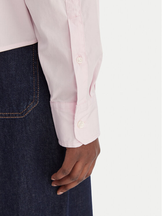 Tommy Jeans Tommy Jeans Košile DW0DW22766 Růžová Regular Fit