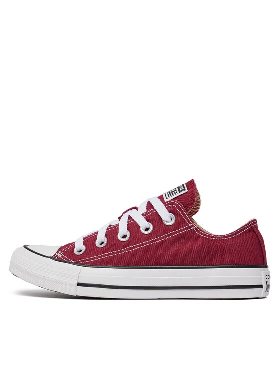 Converse Converse Кеди Chuck Taylor All Star Ox M9691C Бордовий