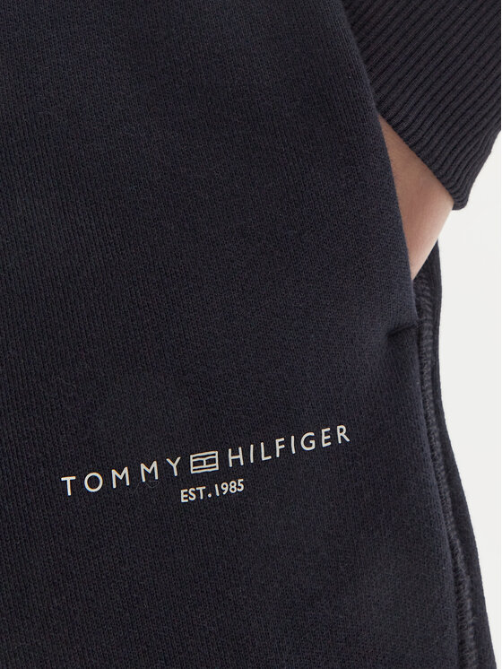 Tommy Hilfiger Tommy Hilfiger Melegítő alsó WW0WW42883 Sötétkék Regular Fit