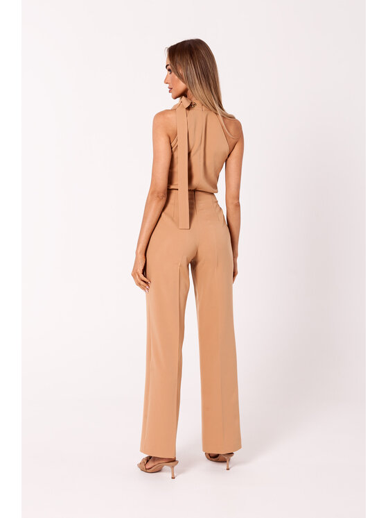 Made of Emotion Made of Emotion Jumpsuit M746 Marrone Premium Fit
