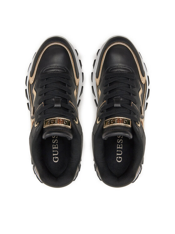 Guess Guess Sneakersy Nowah FLTNOW ELE12 Czarny
