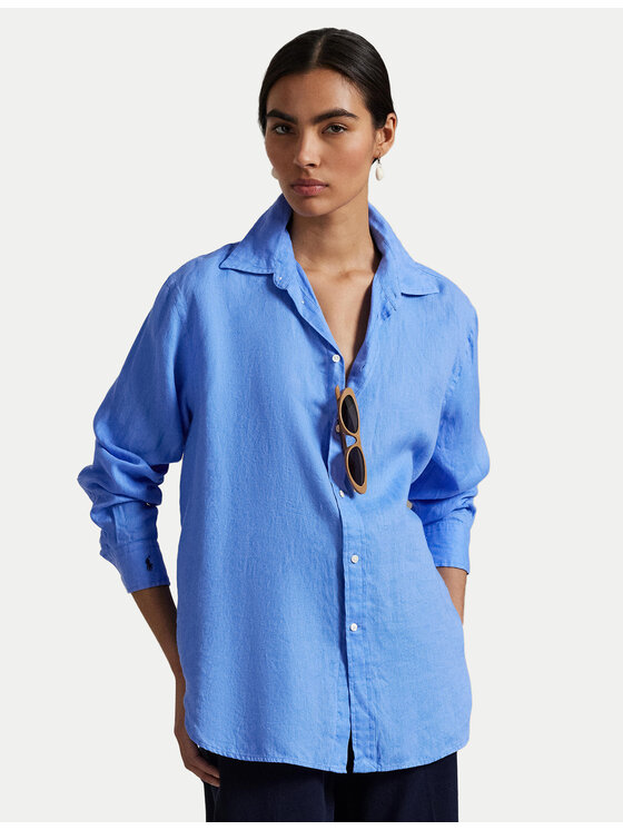 Polo Ralph Lauren Polo Ralph Lauren Košile 211970730 Modrá Classic Fit