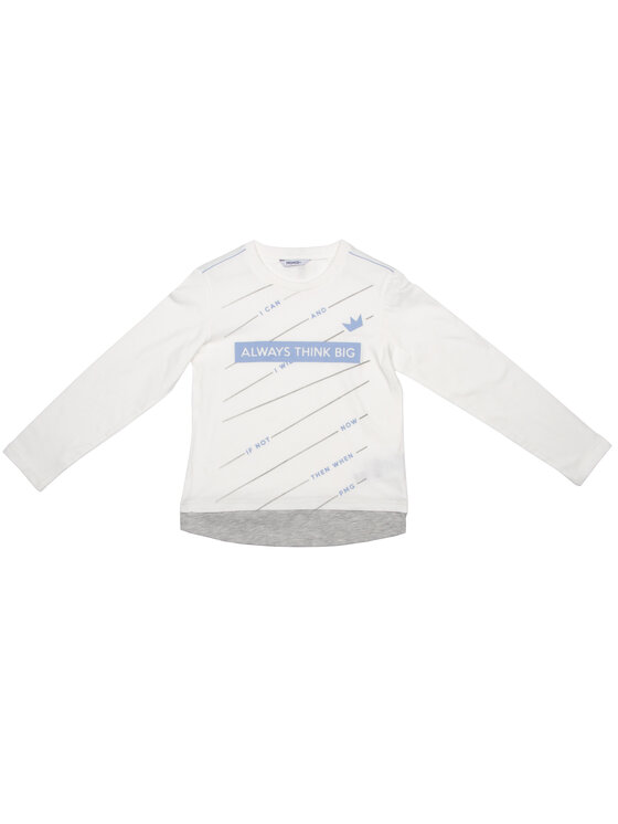 Primigi Primigi Blúzka 43212081 Biela Regular Fit