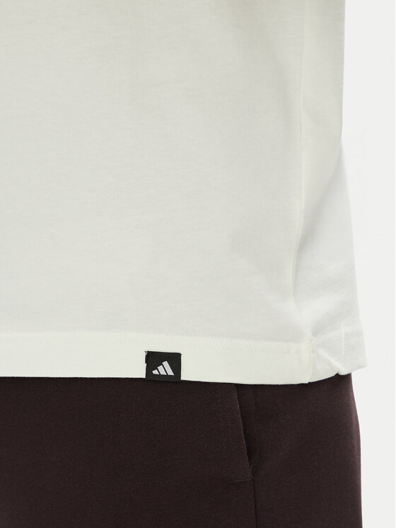 adidas adidas Tričko Food Grilled Cheese Graphic JM6459 Biela Regular Fit