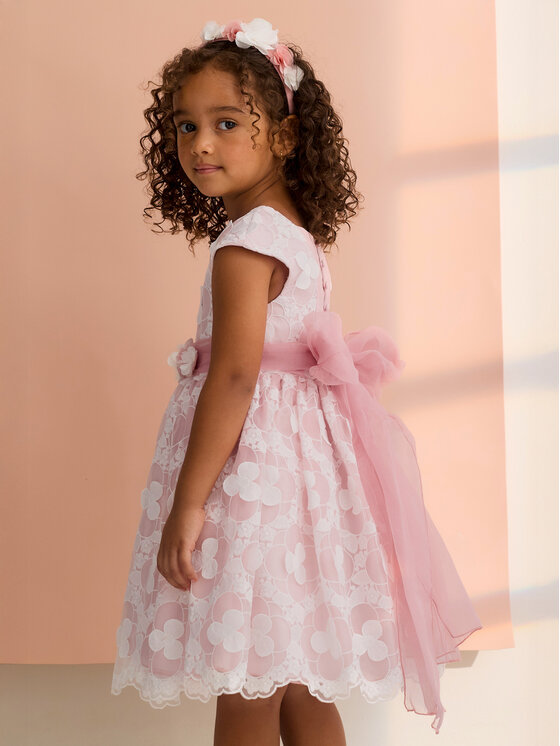 Abel & Lula Abel & Lula Elegantna obleka 5032 Roza Regular Fit