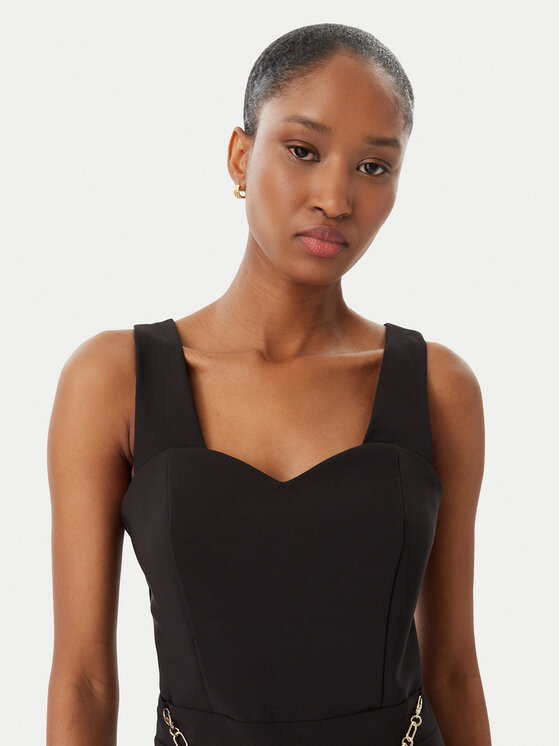 Rinascimento Rinascimento Salopetă CFC0019844002 Negru Regular Fit