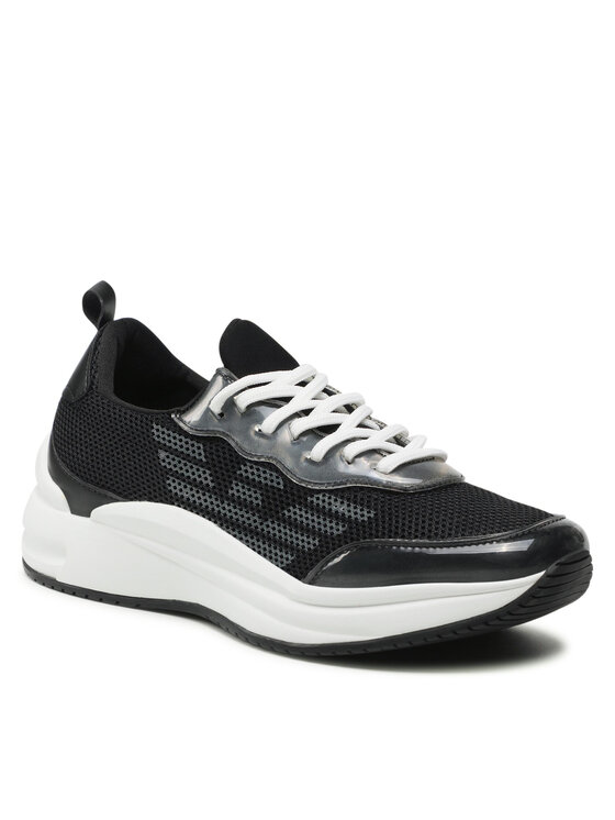Emporio Armani Emporio Armani Sportcipő X3X156 XN276 A097 Fekete
