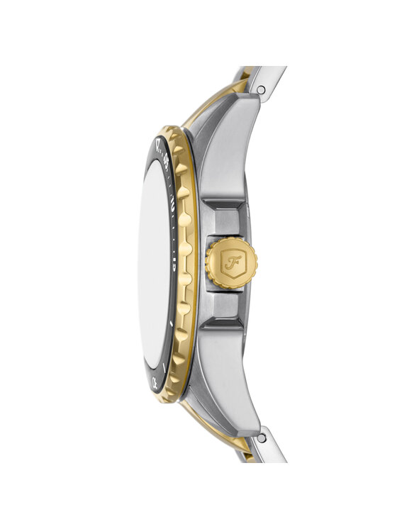 Fossil Fossil Zegarek Blue ES5349 Złoty