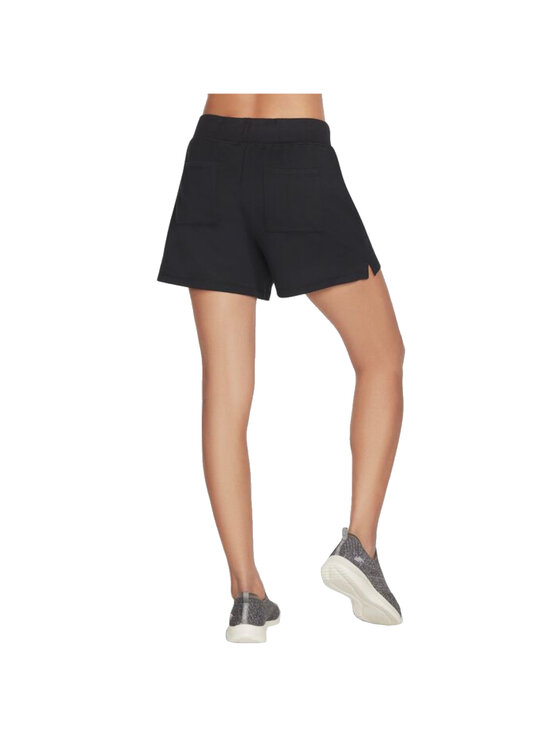 Skechers Skechers Szorty sportowe Skechers Getaway Short Czarny Regular Fit