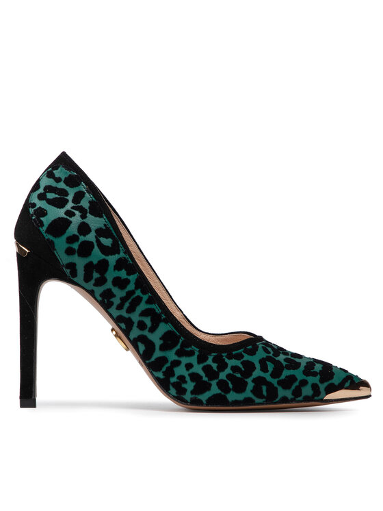 Scarpe stiletto D03630-1451-003 Verde