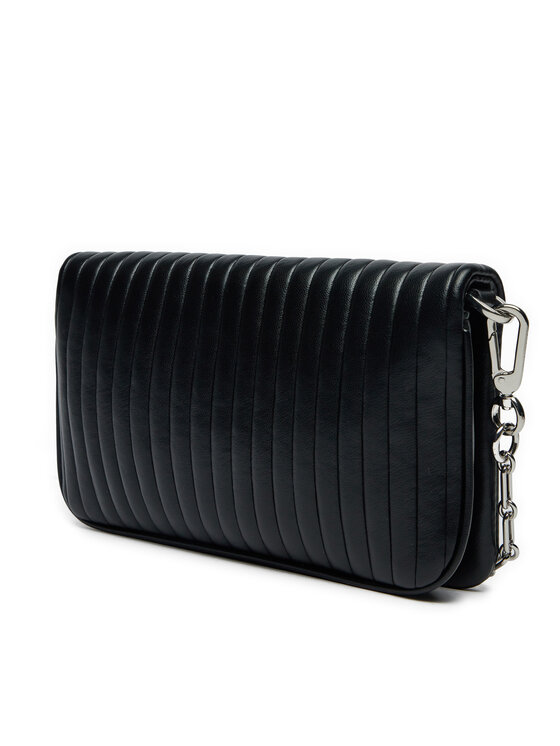 Calvin Klein Calvin Klein Torebka Mini Line Quilt Crossbody K60K613079 Czarny