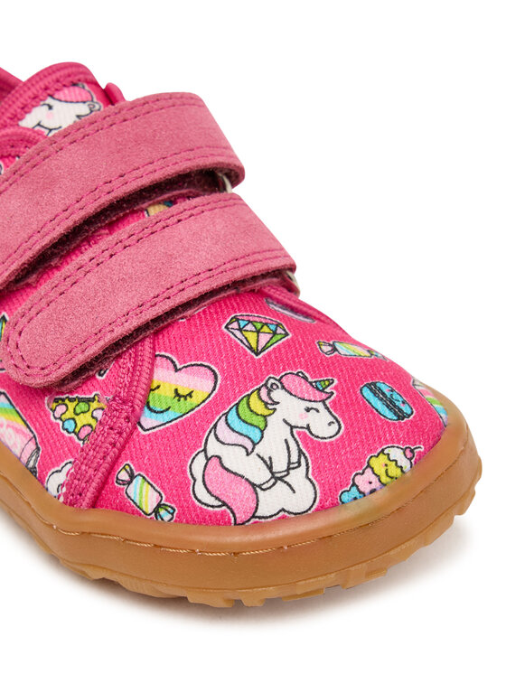 Froddo Froddo Papucs Barefoot Canvas G1700440-10 M Rózsaszín