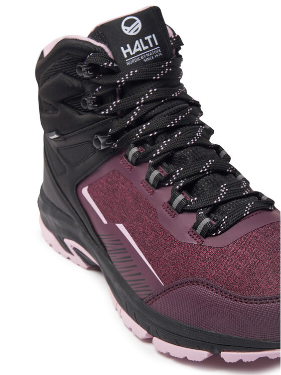 Halti Halti Trekking čevlji Kiril Mid DX 054-2935 Bordo rdeča