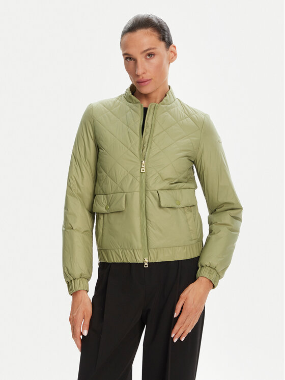 Geox Geox Übergangsjacke Amabel W5520F T3132 F3275 Grün Regular Fit