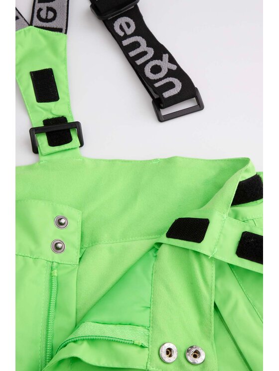 Lemon Explore Lemon Explore Spodnie narciarskie ZL4119205OSB-011 Zielony Regular Fit