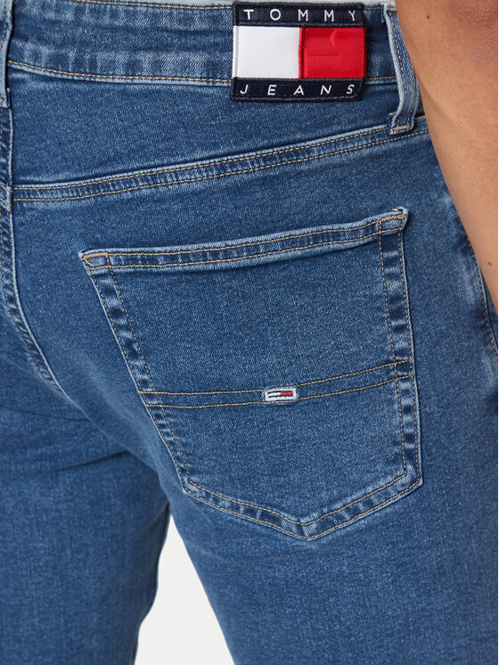 Tommy Jeans Tommy Jeans Blugi Austin DM0DM21134 Albastru Slim Fit
