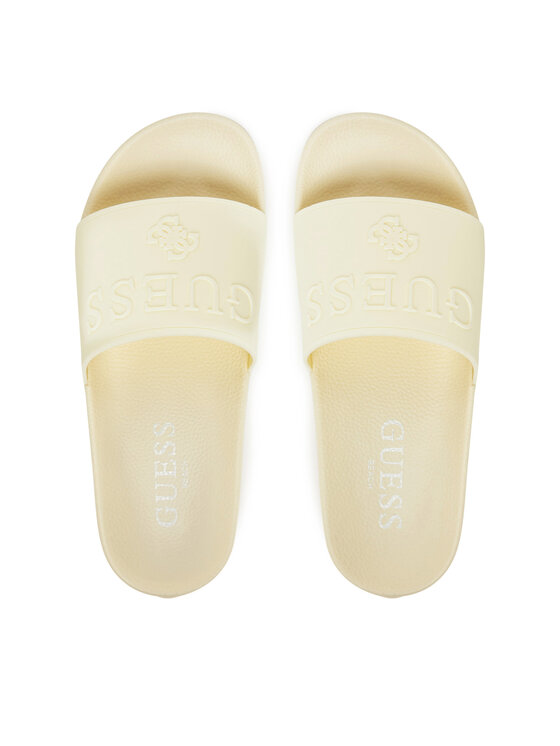 Guess Guess Klapki E5GZ07BB00F Écru